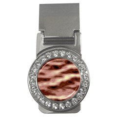 Pink  Waves Flow Series 7 Money Clips (cz)  by DimitriosArt