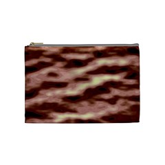 Pink  Waves Flow Series 7 Cosmetic Bag (Medium)