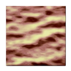 Pink  Waves Flow Series 8 Face Towel by DimitriosArt