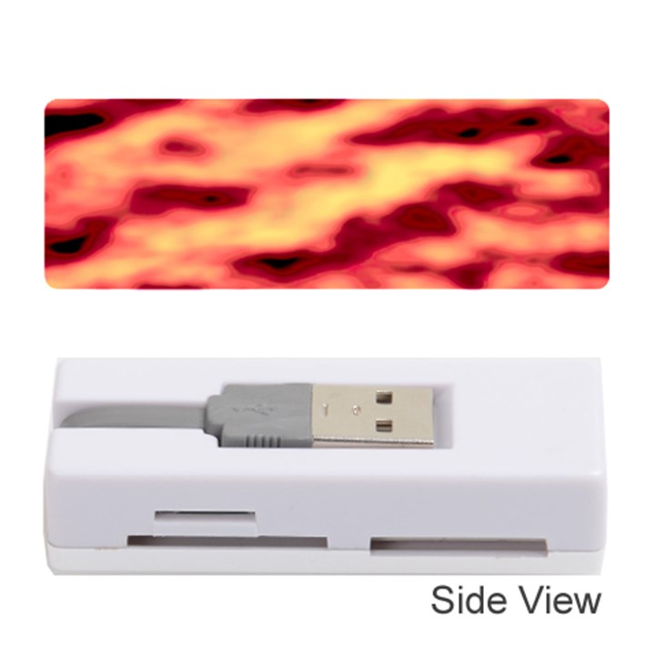 Red Waves Flow Series 3 Memory Card Reader (Stick)