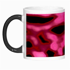 Pink  Waves Flow Series 9 Morph Mugs by DimitriosArt