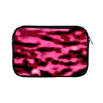 Pink  Waves Flow Series 9 Apple iPad Mini Zipper Cases Front