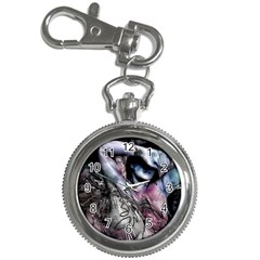 Watercolor Girl Key Chain Watches by MRNStudios