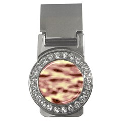 Pink  Waves Flow Series 10 Money Clips (cz)  by DimitriosArt