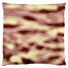 Pink  Waves Flow Series 10 Standard Flano Cushion Case (one Side) by DimitriosArt