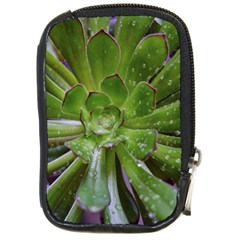 The Heart Of The Green Sun Compact Camera Leather Case by DimitriosArt