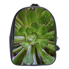 The Heart Of The Green Sun School Bag (large) by DimitriosArt