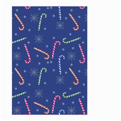 Christmas Candy Canes Small Garden Flag (two Sides) by SychEva