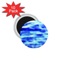 Blue Waves Flow Series 5 1 75  Magnets (10 Pack)  by DimitriosArt