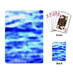 Blue Waves Flow Series 5 Playing Cards Single Design (rectangle) by DimitriosArt