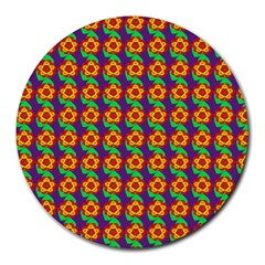 Floral Round Mousepads