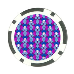 Abstract Poker Chip Card Guard by SychEva