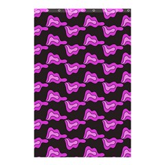 Abstract Waves Shower Curtain 48  X 72  (small)  by SychEva