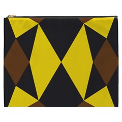 Abstract Pattern Geometric Backgrounds   Cosmetic Bag (xxxl) by Eskimos