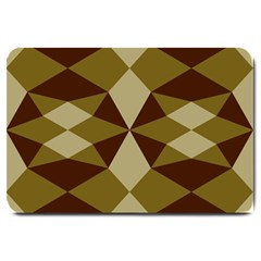 Abstract Pattern Geometric Backgrounds   Large Doormat 