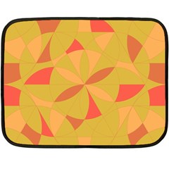 Abstract Pattern Geometric Backgrounds   Fleece Blanket (mini) by Eskimos