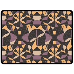 Abstract Pattern Geometric Backgrounds   Double Sided Fleece Blanket (large)  by Eskimos