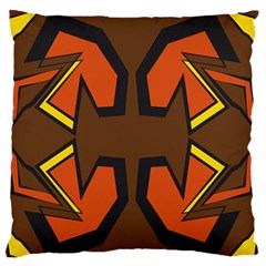 Abstract Pattern Geometric Backgrounds   Standard Flano Cushion Case (two Sides) by Eskimos