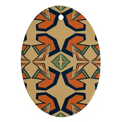 Abstract Pattern Geometric Backgrounds   Ornament (oval) by Eskimos