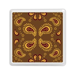 Floral Pattern Paisley Style Paisley Print  Doodle Background Memory Card Reader (square) by Eskimos