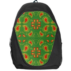 Floral Pattern Paisley Style Paisley Print  Doodle Background Backpack Bag by Eskimos