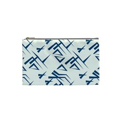 Abstract Pattern Geometric Backgrounds   Cosmetic Bag (small) by Eskimos