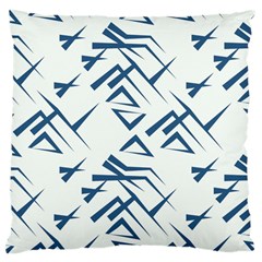 Abstract Pattern Geometric Backgrounds   Large Cushion Case (two Sides) by Eskimos