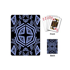 Abstract Pattern Geometric Backgrounds   Playing Cards Single Design (mini) by Eskimos