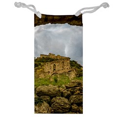 Ancient Mystras Landscape, Peloponnese, Greece Jewelry Bag by dflcprintsclothing
