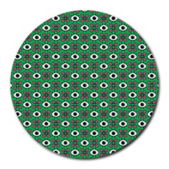 Beetle Eyes Round Mousepads by SychEva
