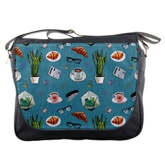 Fashionable Office Supplies Messenger Bag by SychEva