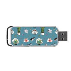 Fashionable Office Supplies Portable Usb Flash (two Sides) by SychEva