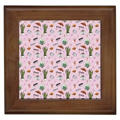 Office Time Framed Tile by SychEva