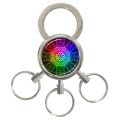 Fractal Design 3-Ring Key Chain