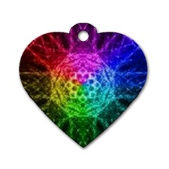 Fractal Design Dog Tag Heart (Two Sides)