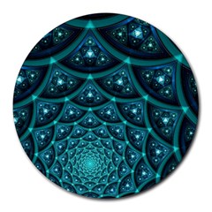 Fractal Round Mousepads