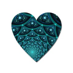 Fractal Heart Magnet