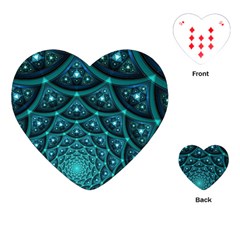 Fractal Playing Cards Single Design (Heart)