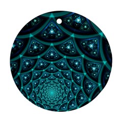 Fractal Round Ornament (Two Sides)