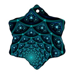 Fractal Snowflake Ornament (Two Sides)