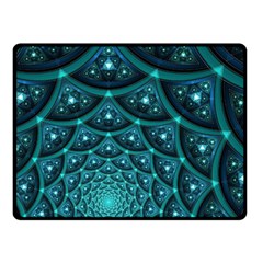 Fractal Double Sided Fleece Blanket (Small) 