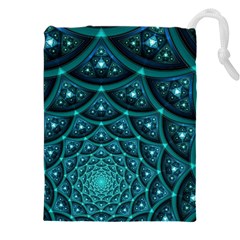 Fractal Drawstring Pouch (4XL)