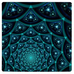 Fractal Uv Print Square Tile Coaster  by Sparkle