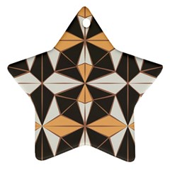 Abstract Pattern Geometric Backgrounds   Star Ornament (two Sides) by Eskimos