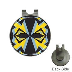 Abstract Pattern Geometric Backgrounds   Hat Clips With Golf Markers by Eskimos
