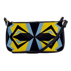 Abstract Pattern Geometric Backgrounds   Shoulder Clutch Bag