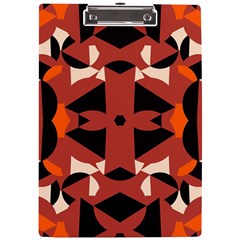 Abstract Pattern Geometric Backgrounds   A4 Clipboard by Eskimos