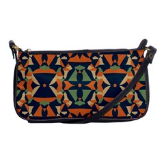 Abstract Pattern Geometric Backgrounds   Shoulder Clutch Bag