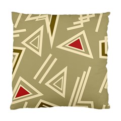 Abstract Pattern Geometric Backgrounds   Standard Cushion Case (two Sides) by Eskimos