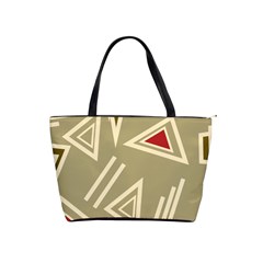 Abstract Pattern Geometric Backgrounds   Classic Shoulder Handbag by Eskimos